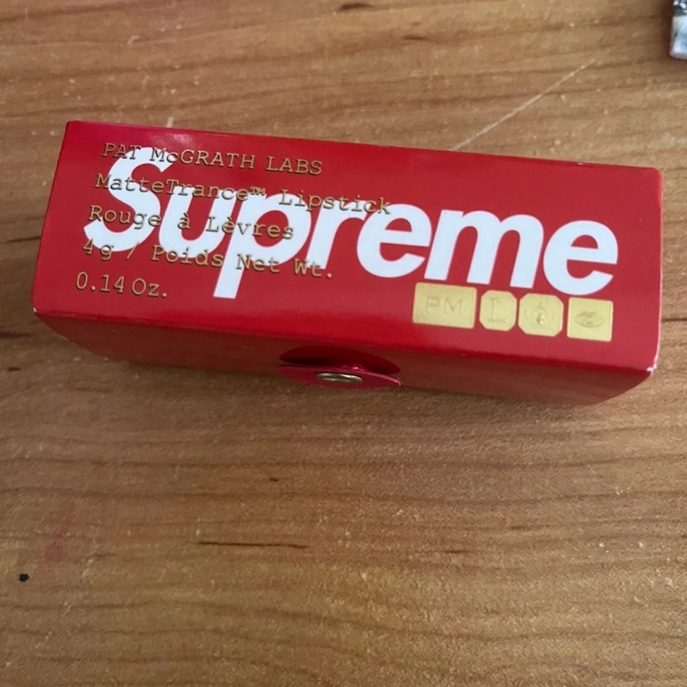 Pat Mcgrath x Supreme lipstick